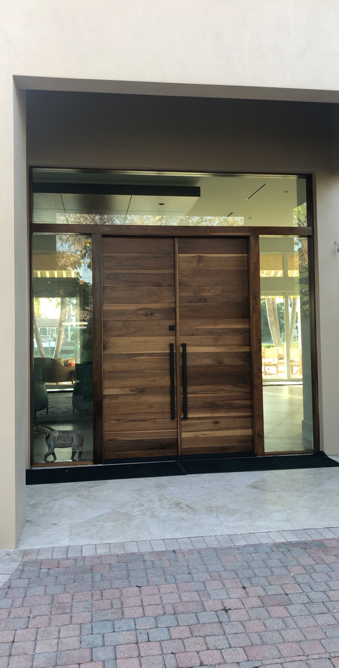 Exterior door installation